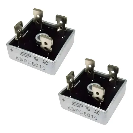Kit 2 Diodo Ponte Retificadora Kbpc5010 50a 1000v Diversos