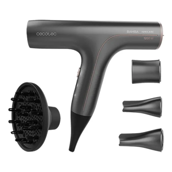 Secador De Pelo Ionico Reduce Friz Difusor 1200w Profesional