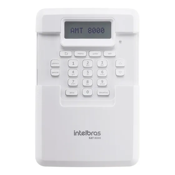 Teclado Xat 8000 Para Central De Alarme Amt 8000 Intelbras