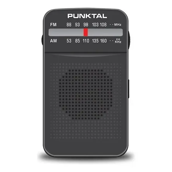 Radio Portátil Clásica Fm\u002Fam Punktal Pk-24 Color Negro | Cuotas sin interés