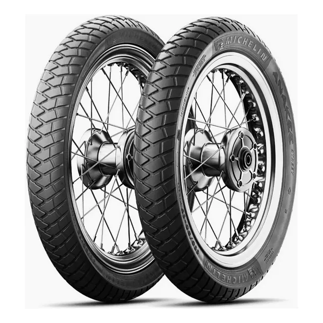 Par Pneu Anakee Michelin 90/90-21 + 120/80-18 Lander Xre Nx