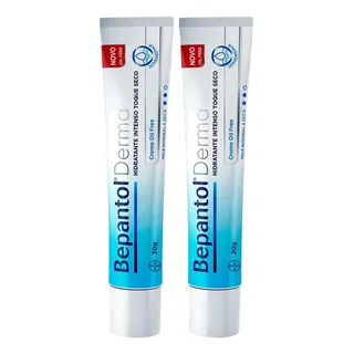 Kit 2un Creme Bepantol Derma Hidratante Toque Seco 30g Sem Perfume