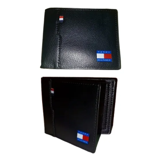 Cartera Billetera Tommy Hilfiger Clásica En Piel Sintetico