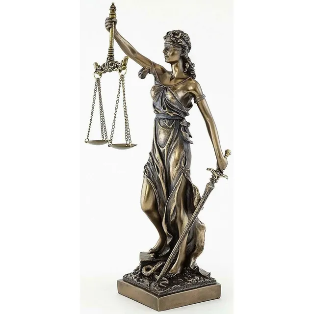 Escultura Estatua Griega Romana Diosa Justicia