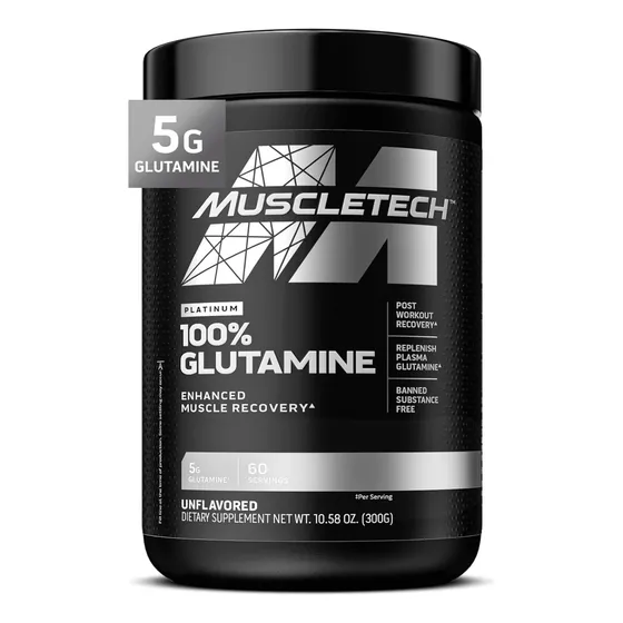 Glutamine Muscletech 5g 60 Servicios