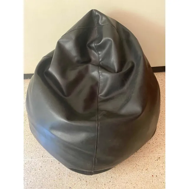 Puff En Semicuero Poquísimo Uso Como Nuevo