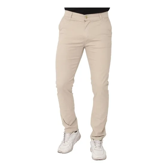 Calça De Sarja Masculina Bolso Faca/embutido C/ Lycra