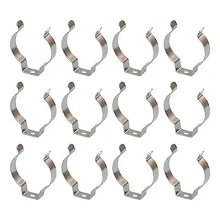 Soporte Clips De Acero Inoxidable Para Tubos Led T Piezas Soporte Clips De Acero Inoxidable Para Tubos Led T Piezas