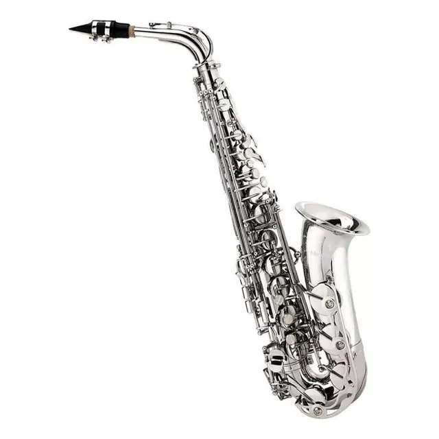 Saxo Alto California Original  Plateado