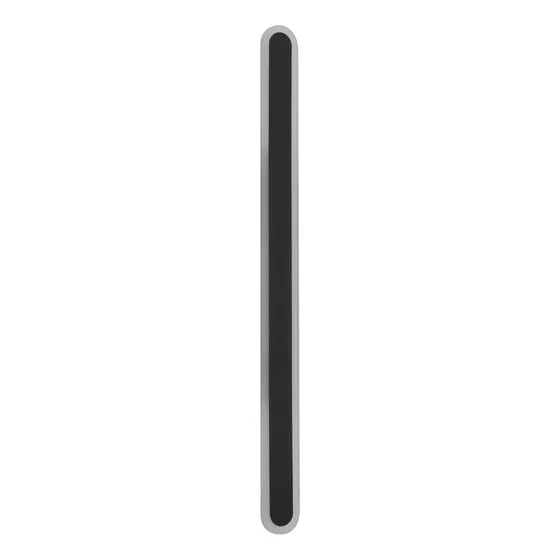 Aplique Lineal Exterior Led 25w Pared Luz Difusa 1mt Gari-ln Estructura Negro/frío