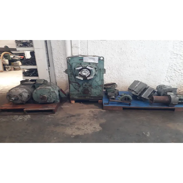 Reductor De Velocidad Paralelo Mecánico Industrial Con Motor