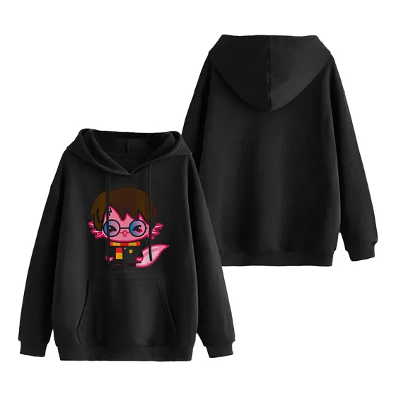 Sudadera Algodón Ajolote Disfrazado Harry Potter