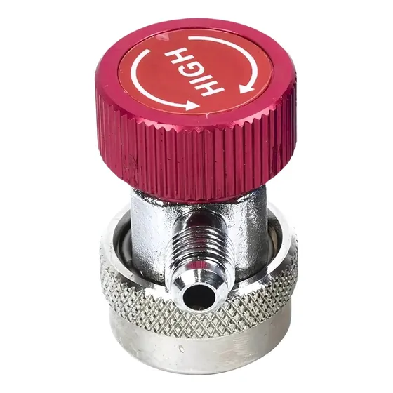 Engate Rapido Mangueira Alta 1/4 R134 Com Manopla