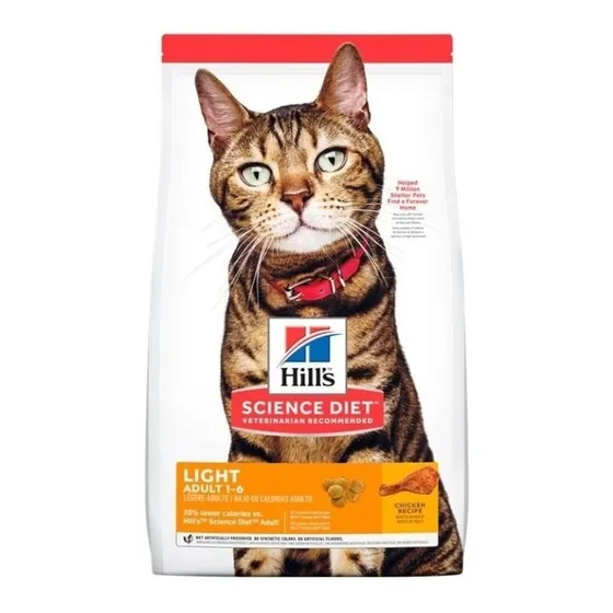 Hills Gato Adulto Light 16lb Nal