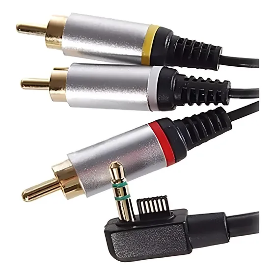 Cable Av Audio Video Rca Psp 2000 3000 Slim Playstation
