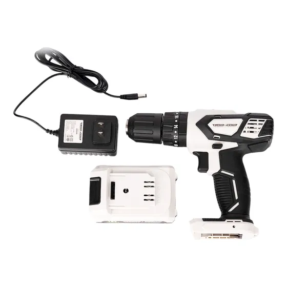 Taladro Percutor Atornillador Recargable 18v 1/2 Black&white