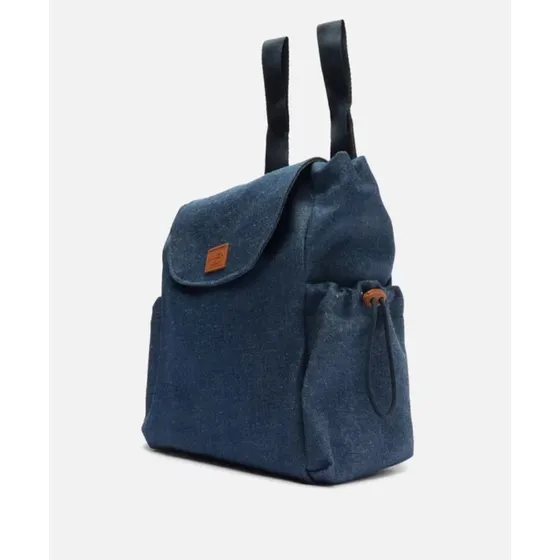 Mochila Azul Denim Gigi Média Brizza/arezzo