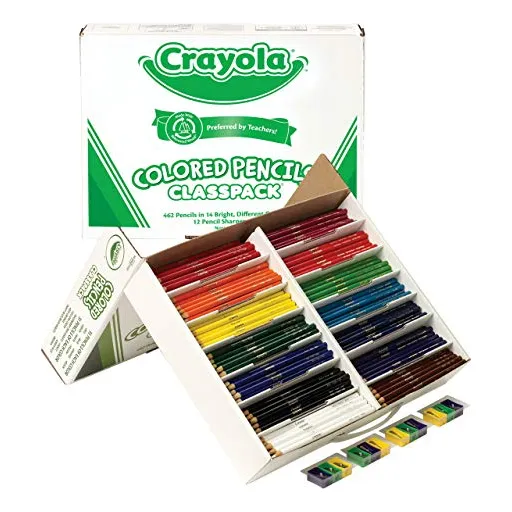 Lápices De Colores Crayola, 14 Colores, 462 Quilates, Paquet