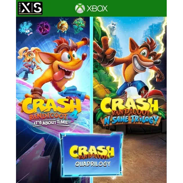 Crash Bandicoot Quadrilogy Xbox One - Xbox Series Xs