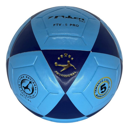 Bola De Futevôlei Poker Rio Ftv-5 Pro Cor Azul Bola De Futevôlei Poker Rio Ftv-5 Pro Cor Azul