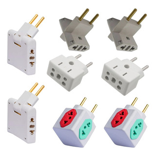 Kit Adaptador De Tomada, Bob Esponja , Cubo E Articulado Kit Adaptador De Tomada, Bob Esponja , Cubo E Articulado