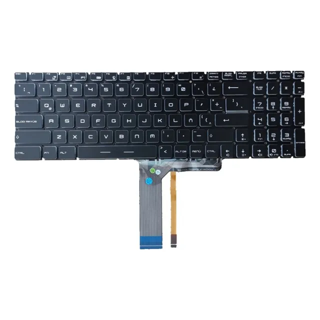 Teclado Portátil Msi Gl62 Español Retroiluminado Negro