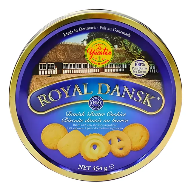 Galletas Royal Dansk Danesas Mantequilla 454g - Envio Gratis