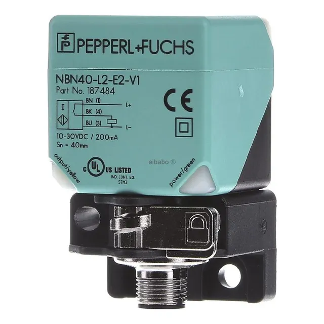 Sensor Indutivo Nbn40 40mm Pnp Na 30vdc Cm12 Pepperl Fuchs