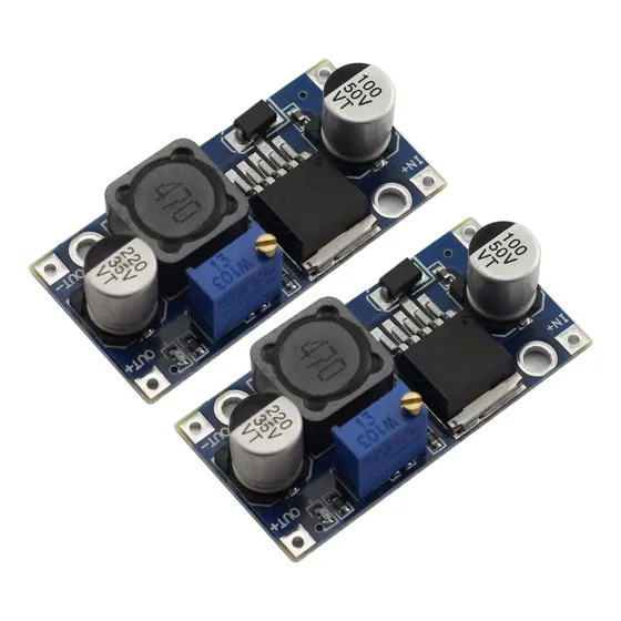Paquete De 2 Convertidores Buck De Maxmoral, 3 A, Ajustable,