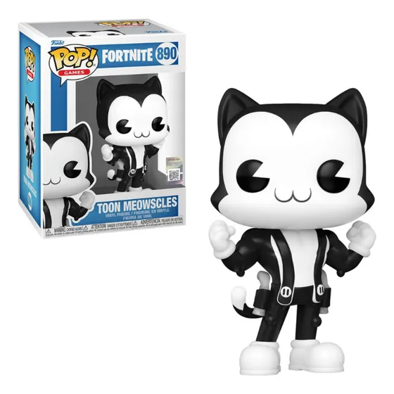 Funko Pop! Games Fortnite - Toon Meowscles 890 Selo Fortnite