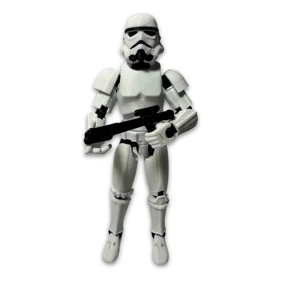 Muñeco Articulado Star Wars Trooper Impreso 3d