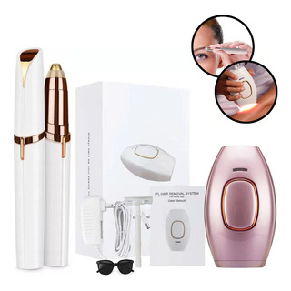 Kit Maquina Depilação A Laser Caneta Depiladora Sobrancelha Kit Maquina Depilação A Laser Caneta Depiladora Sobrancelha