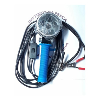 Lanterna Cilibrim Led 12v-c/10m De Cabo Com Garra Jacaré Lanterna Cilibrim Led 12v-c/10m De Cabo Com Garra Jacaré