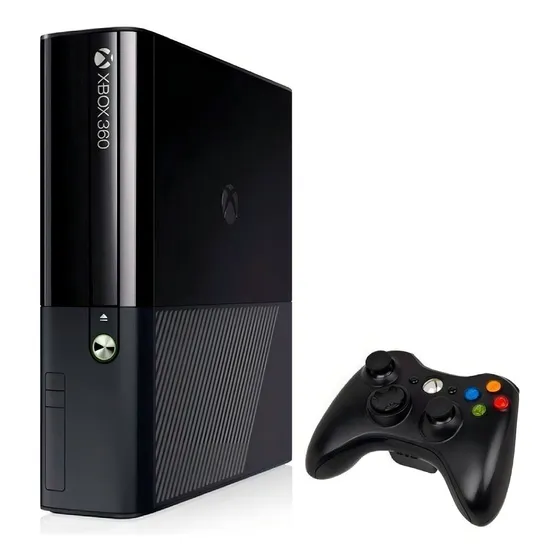 Microsoft Xbox 360 Super Slim 250GB Standard cor preto 2010