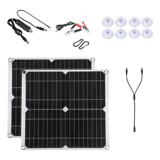 Kit De Panel Solar 2 En 1 300w Sistema Monocristalino Fuera Kit De Panel Solar 2 En 1 300w Sistema Monocristalino Fuera
