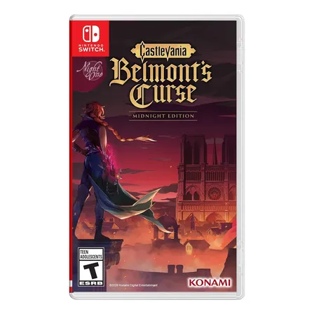 Castlevania Belmonts Curse Midnight Edition Switch Fisico