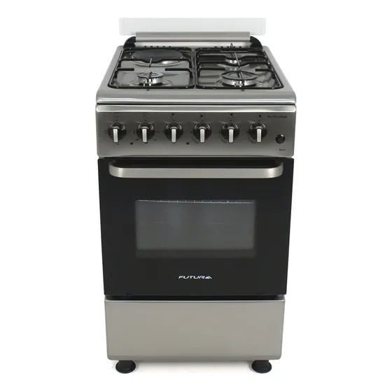 Cocina Combinada 3 + 1 Futura Ibiza Inox Color Gris
