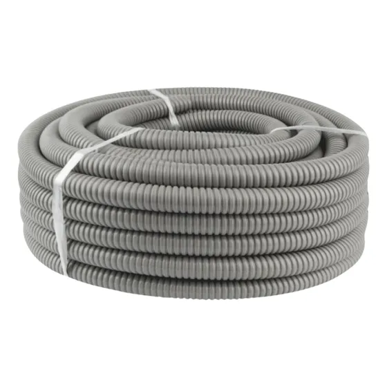 Conduit Extra Flexible Metalico Con Pvc Gris 50mm-rollo 20mt