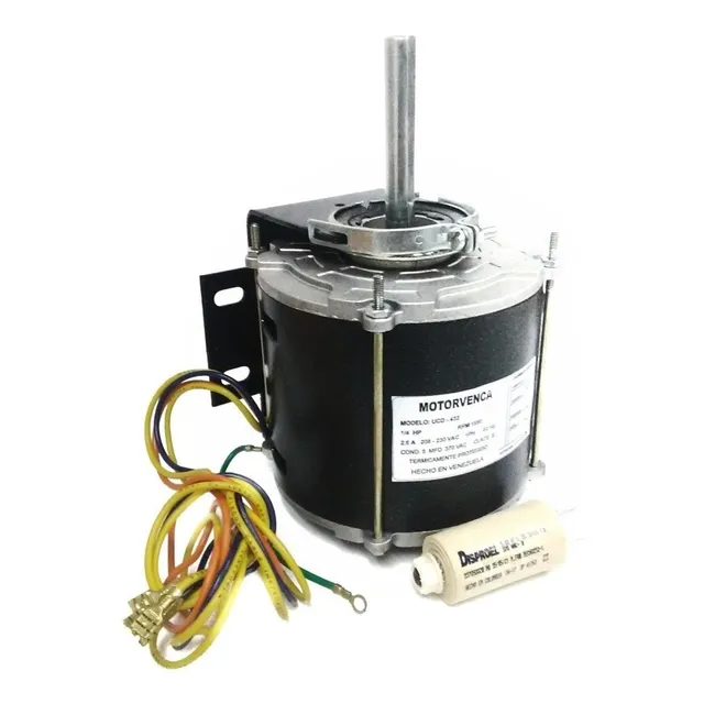Motor Ventilador Motorvenca Ucd 432 1/4hp 1eje 220v 1550rpm