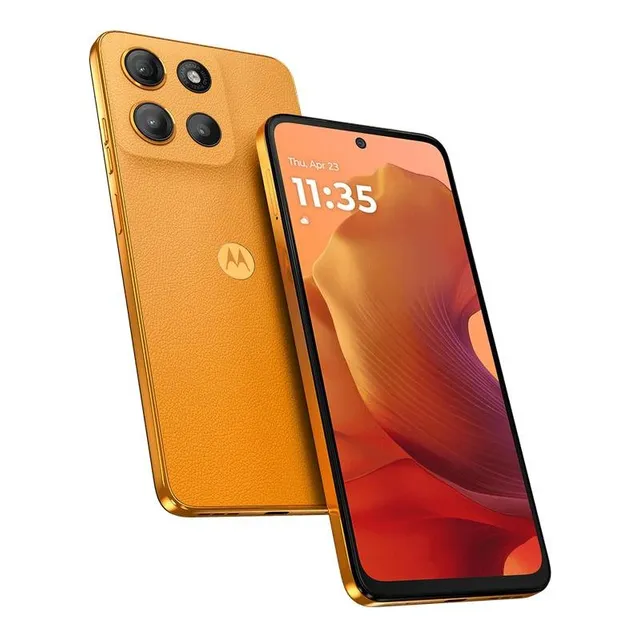 Motorola G15, Memoria 4/128gb, Celular Desbloqueado, 1 Año De Garantía Naranja