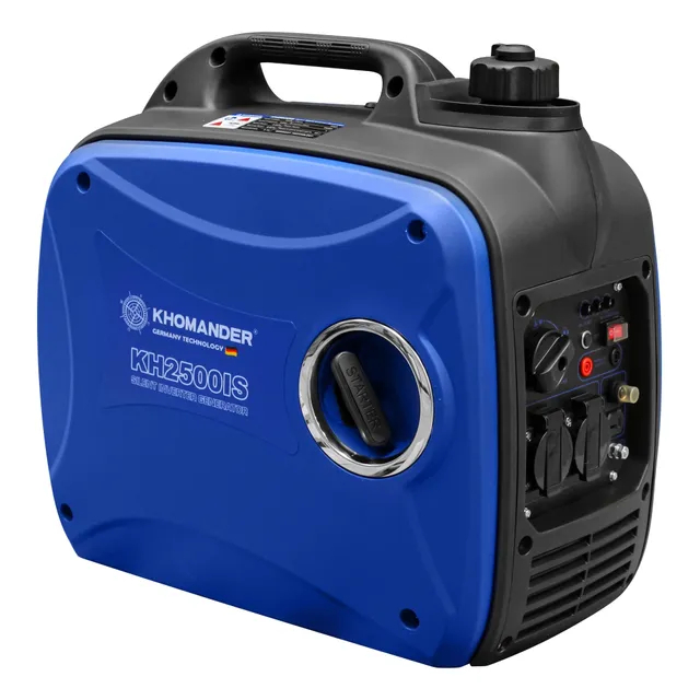Generador Inverter Gasolinero Silencioso 2500 W - Khomander