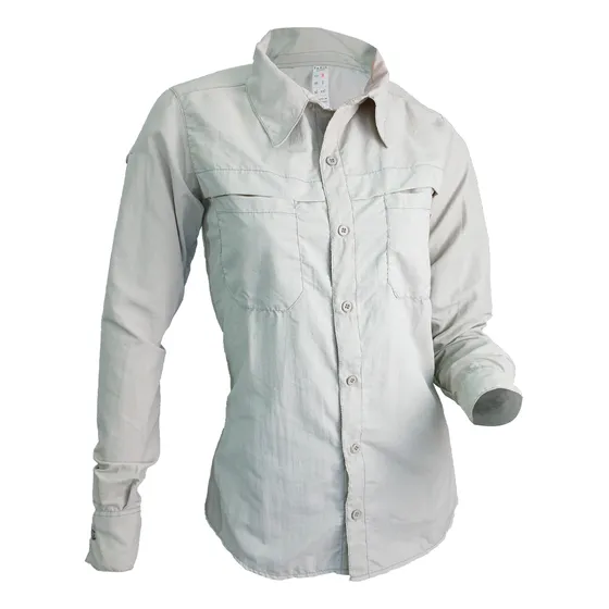 Camisa Mujer Trekking Pesca Proteccion Del Sol Uv Safari