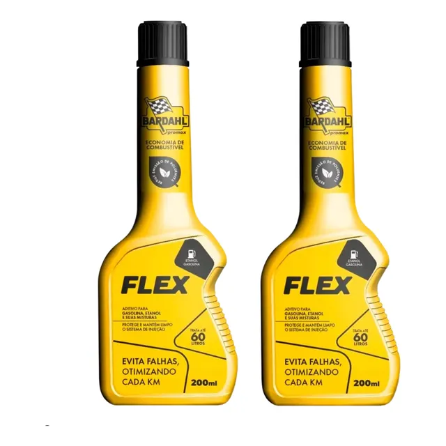 Aditivo Flex Bardahl 200ml Para Gasolina Etanol - 02 Un Comb