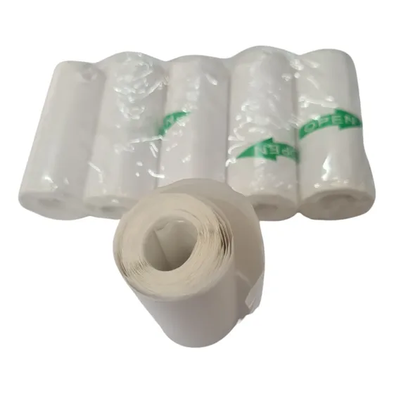 Rollos Para Cámara Y Mini Impresora Térmica - 5 Rollos Blanco