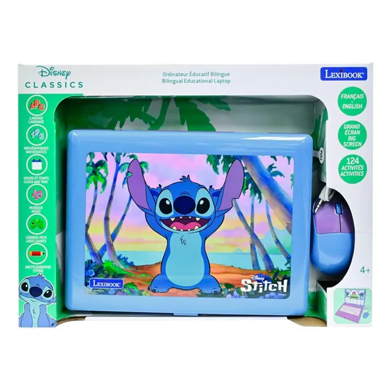 Computadora Educativa Bilingüe Digital Lexibook Stitch