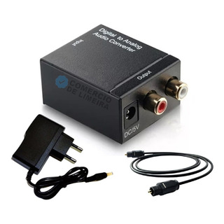 Adaptador De Audio Óptico Digital Para Rca Analógico Convert Adaptador De Audio Óptico Digital Para Rca Analógico Convert