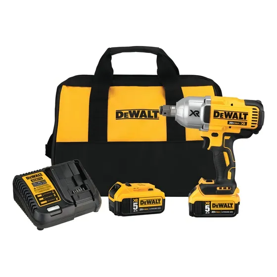 Dewalt 20v Max Xr Llave De Impacto Inalámbrica + 2 Baterias