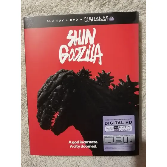 Bluray + Dvd Región 1 Y Región A Godzilla Shin Año 2016 