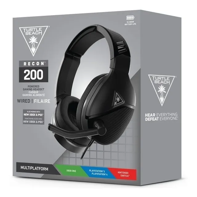 Audífonos Gamer Turtle Beach Recon 200 Nuevo Y Sellado