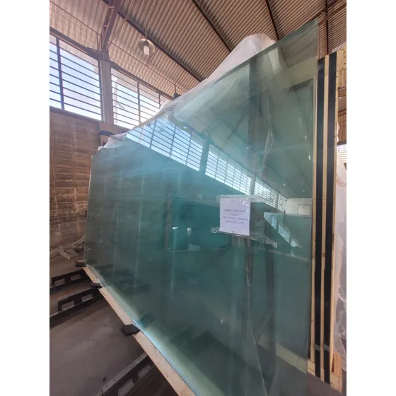 Laminas De Vidrio Laminado Claro 2,14 X 3,66